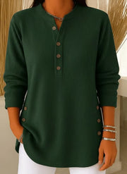 FLASH SALE - Ribbed V-Neck Pullover | Free Delivery